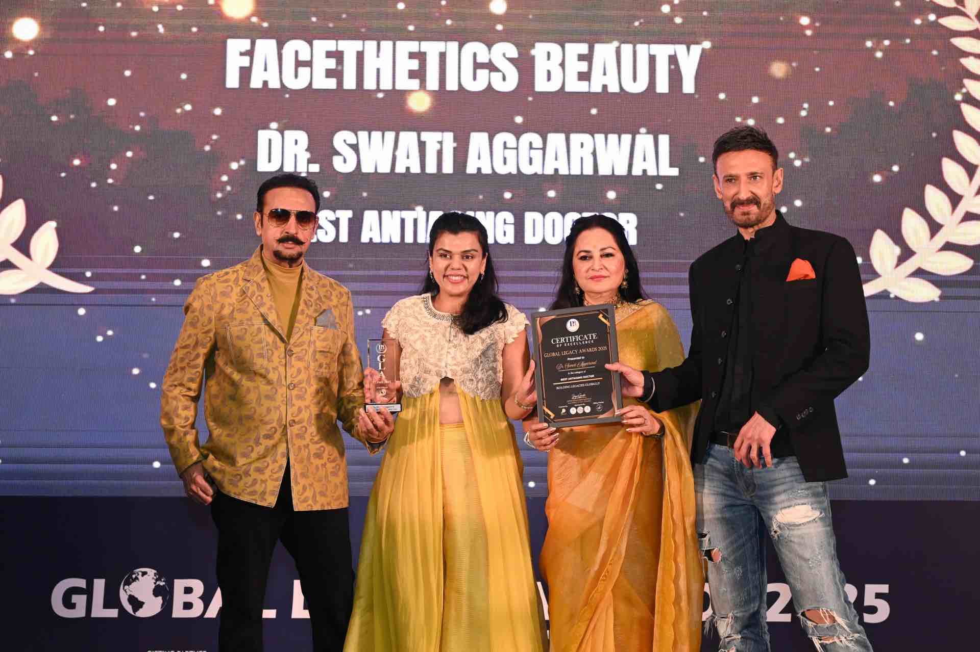 Dr. Swati Aggarwal award recognition